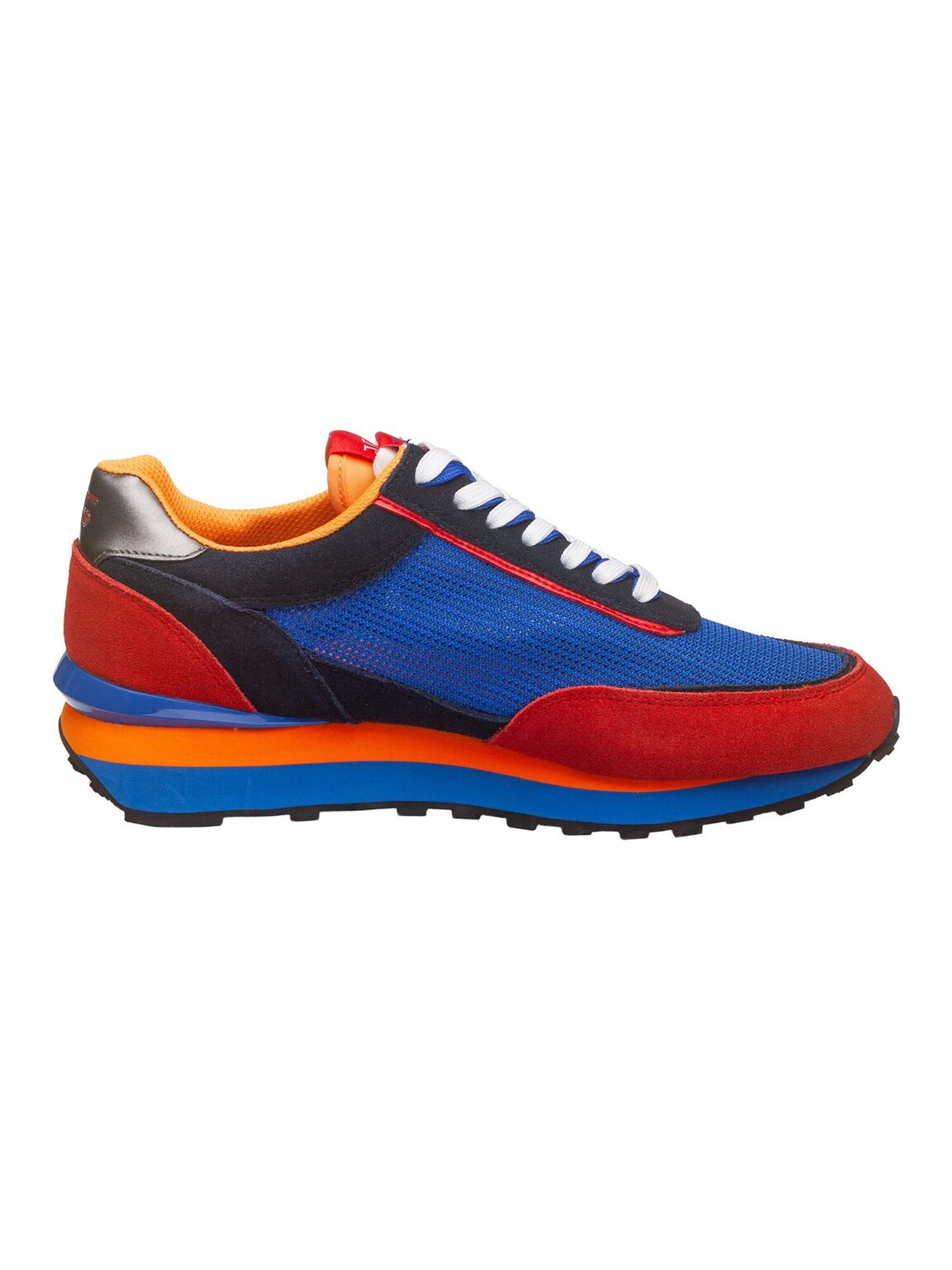 19V69 ITALIA Sneaker low 'Satorio'  albastru deschis / roșu / negru