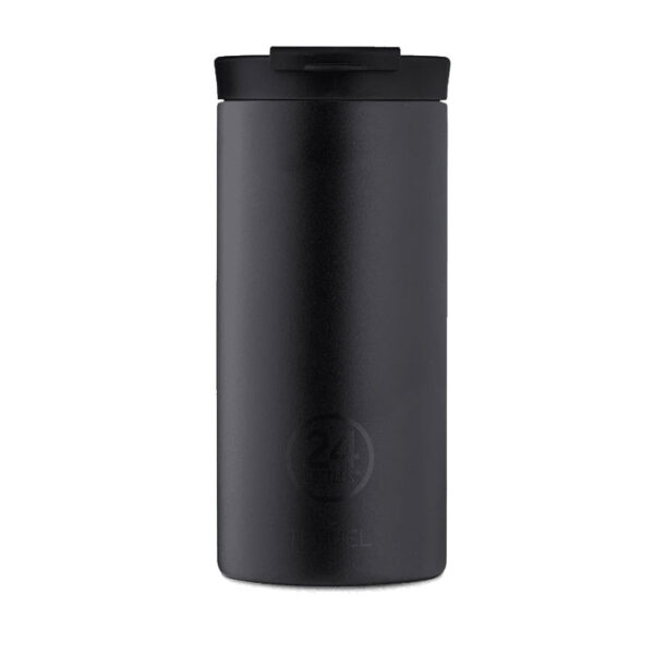 24 Bottles Travel Tumbler Stone Tuxedo Black 600ml