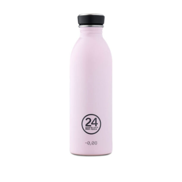 24 Bottles Urban Bottle Candy Pink 500ml