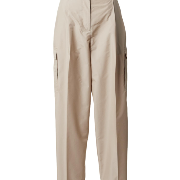 3.1 Phillip Lim Pantaloni cu buzunare  bej