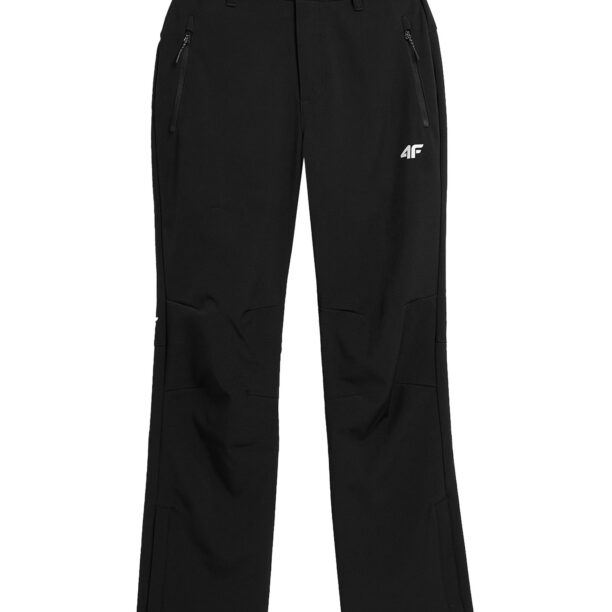 4F Pantaloni outdoor  negru / alb