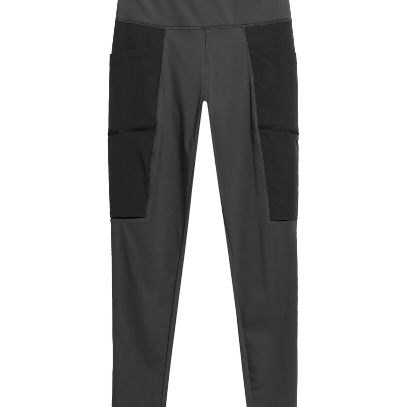 4F Pantaloni sport  gri închis / negru