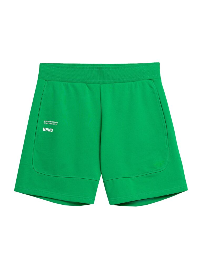 4F Pantaloni sport  verde iarbă