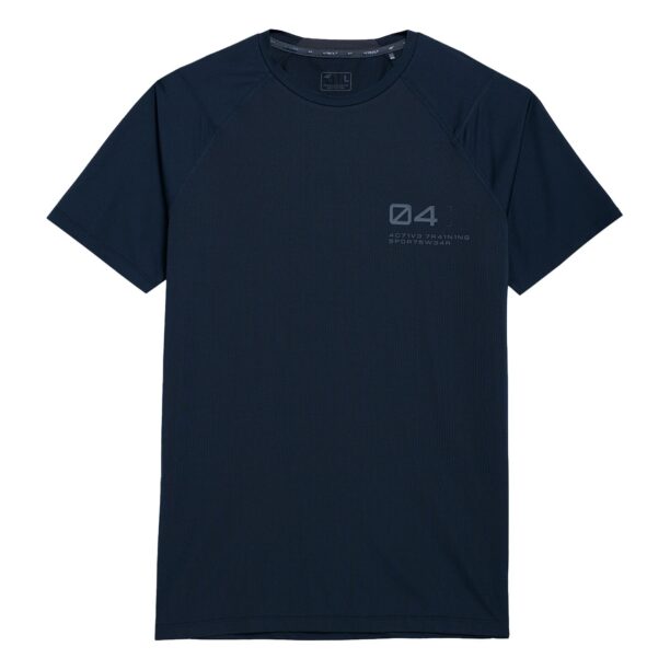 4F Tricou funcțional  albastru marin / opal