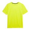 4F Tricou funcțional  galben neon