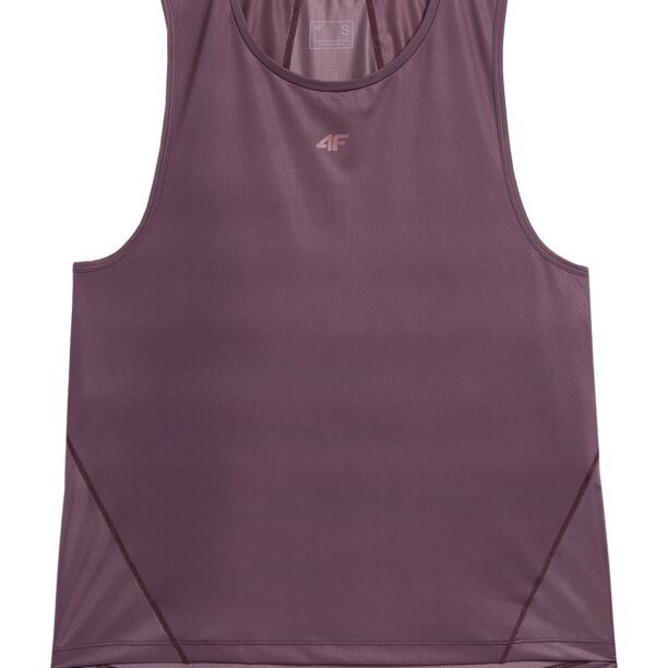 4F Tricou funcțional  roșu burgundy