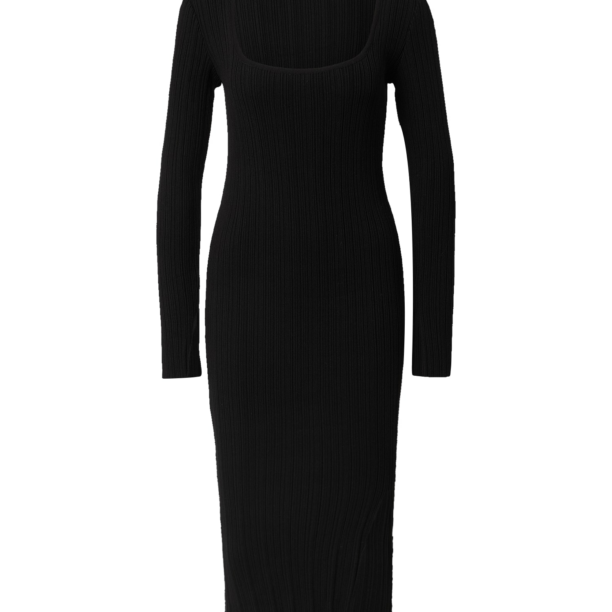 A LOT LESS Rochie tricotat 'Arabella'  negru