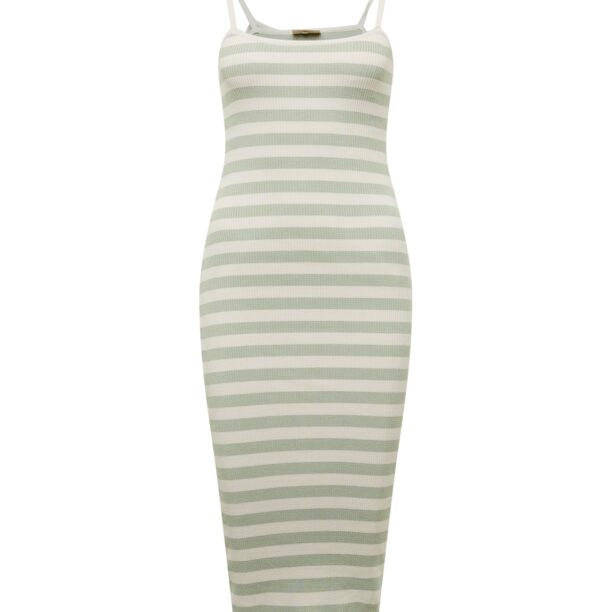 A LOT LESS Rochie tricotat 'Ria'  crem / verde pastel