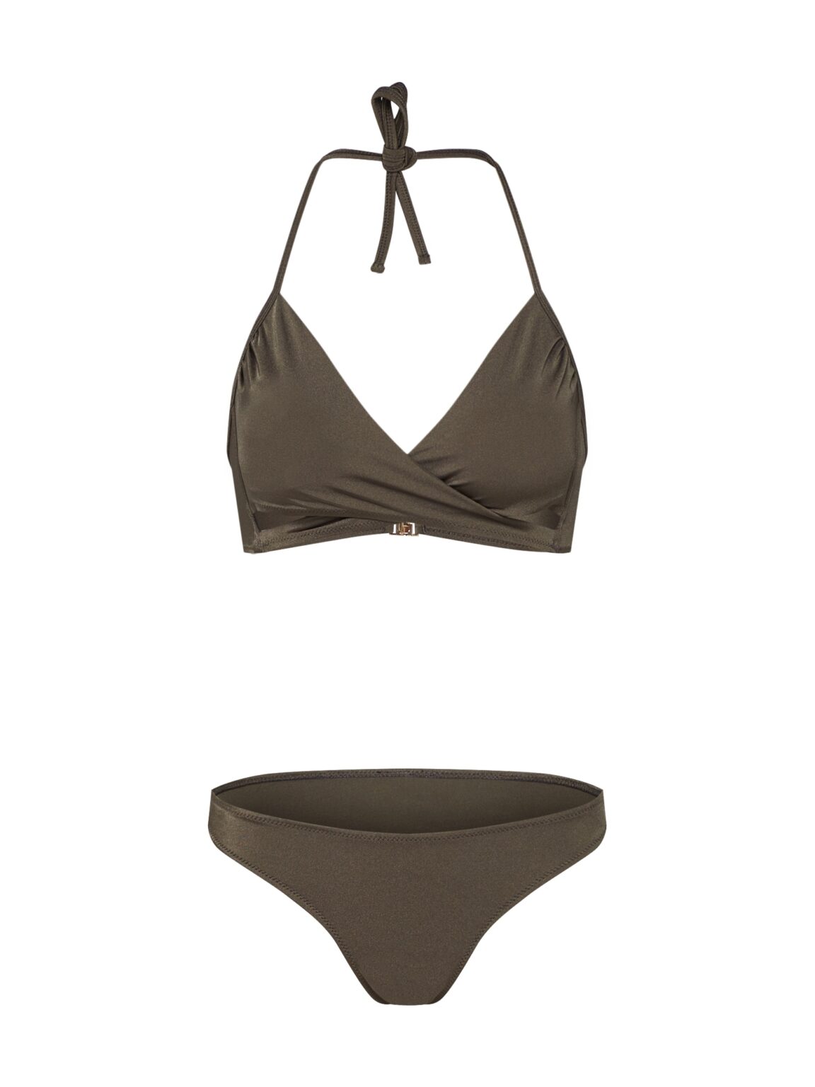 ABOUT YOU Costum de baie două piese 'Lotta'  kaki