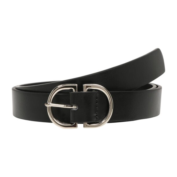 ABOUT YOU Curea 'Megan Belt'  negru / argintiu