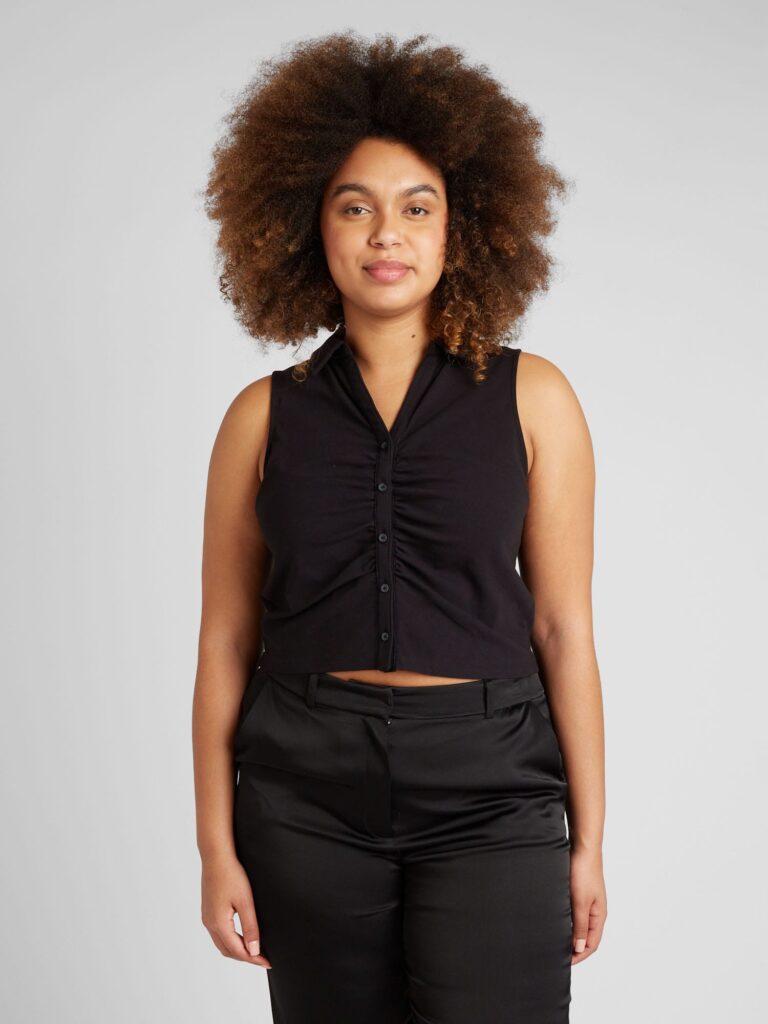 ABOUT YOU Curvy Top 'Nancy'  negru