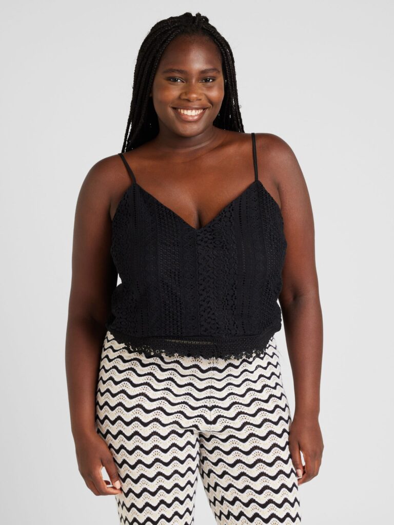 ABOUT YOU Curvy Top 'Salma'  negru