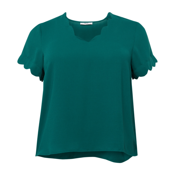 ABOUT YOU Curvy Tricou 'Fotini'  verde smarald