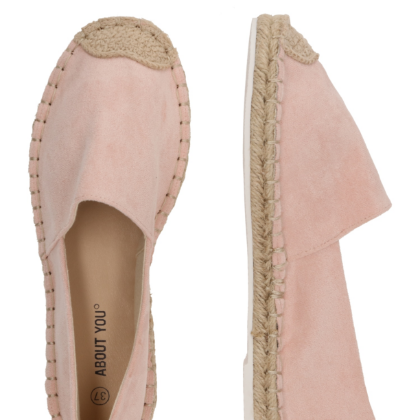 ABOUT YOU Espadrile 'Janine'  culoarea pielii