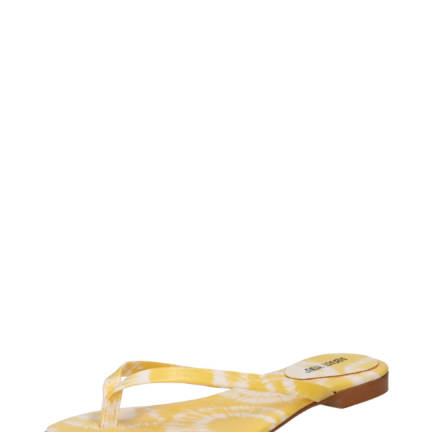 ABOUT YOU Flip-flops 'Lucia'  galben