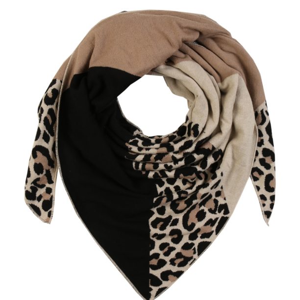 ABOUT YOU Fular 'Annemarie Scarf'  bej / maro / negru