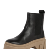 ABOUT YOU Ghete chelsea 'Aurelia Boot'  bej / negru