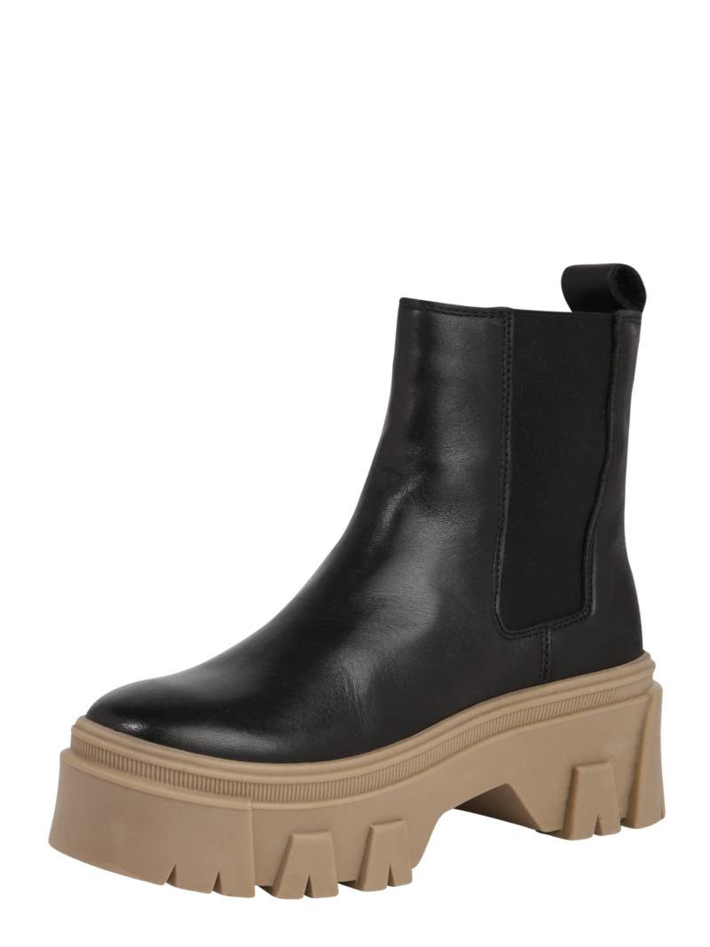 ABOUT YOU Ghete chelsea 'Aurelia Boot'  bej / negru