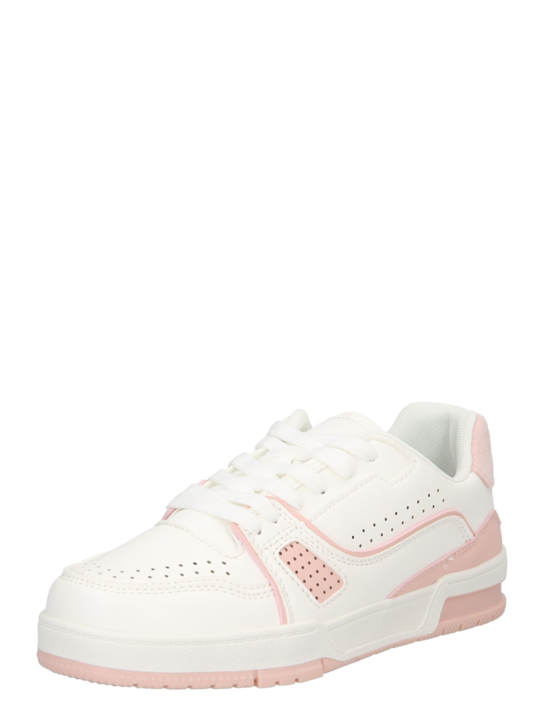 ABOUT YOU Sneaker low 'Ruby'  roz / alb