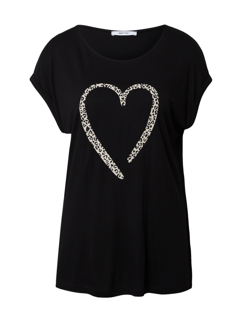 ABOUT YOU Tricou 'Ela'  negru