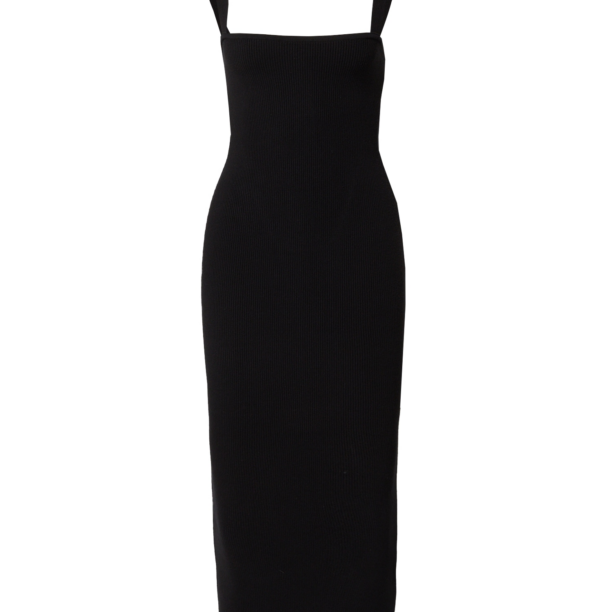 ABOUT YOU x Chiara Biasi Rochie tricotat 'Rea'  negru