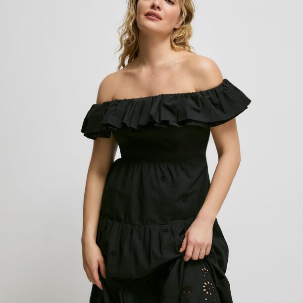 ABOUT YOU x Iconic by Tatiana Kucharova Rochie 'Fanny'  negru