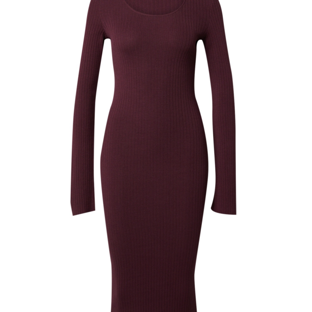 ABOUT YOU x Toni Garrn Rochie tricotat 'Hailey'  roșu burgundy