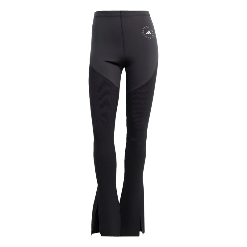 ADIDAS BY STELLA MCCARTNEY Pantaloni sport 'Truestrength '  gri bazalt / negru / alb