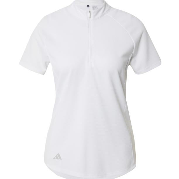 ADIDAS GOLF Tricou funcțional  gri deschis / alb