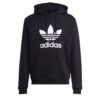 ADIDAS ORIGINALS Bluză de molton 'Adicolor Classics Trefoil'  albastru închis / alb