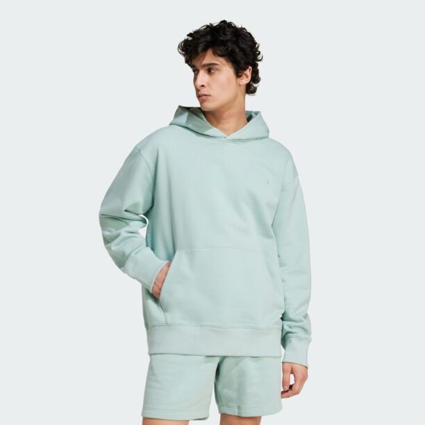 ADIDAS ORIGINALS Bluză de molton 'Premium Essentials'  verde mentă