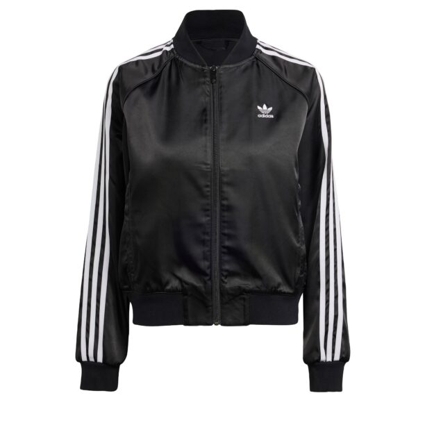 ADIDAS ORIGINALS Geacă de primăvară-toamnă  negru / alb