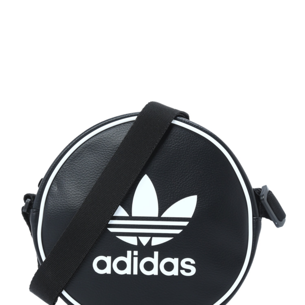 ADIDAS ORIGINALS Geantă de umăr  negru / alb