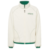 ADIDAS ORIGINALS Jachetă  fleece 'Adventure Fc Reversible Polar Half Zip'  verde smarald / alb