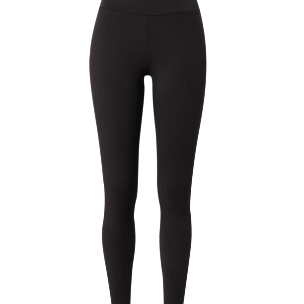 ADIDAS ORIGINALS Leggings 'Adicolor Essentials'  negru / alb