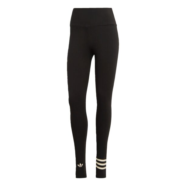 ADIDAS ORIGINALS Leggings 'Adicolor Neuclassics'  negru / alb