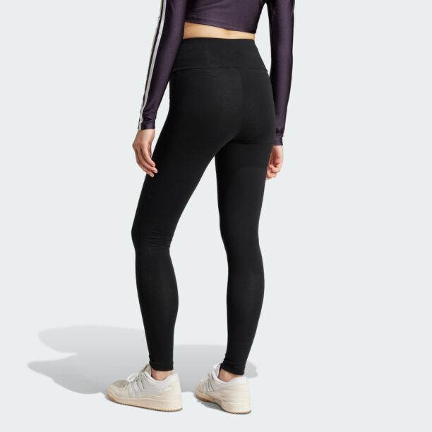 ADIDAS ORIGINALS Leggings 'Essentials'  negru / alb preţ