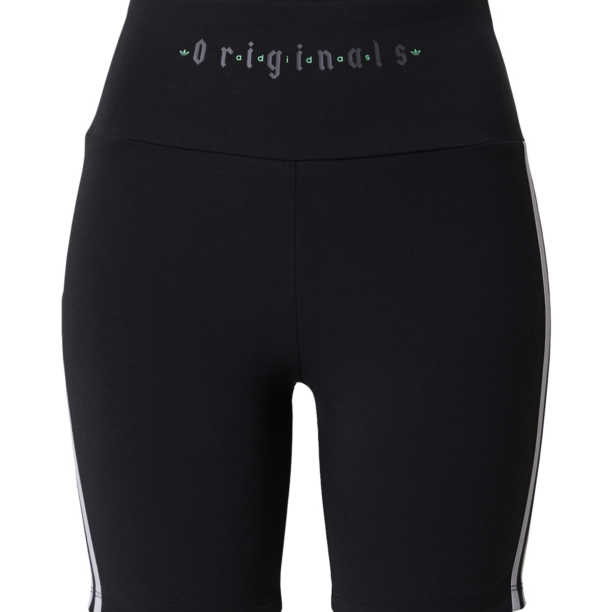 ADIDAS ORIGINALS Leggings  gri / negru / alb