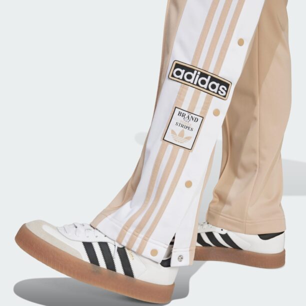 Cumpăra ADIDAS ORIGINALS Pantaloni 'ADIBREAK'  bej / negru / alb