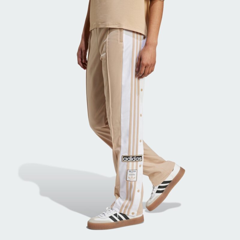 ADIDAS ORIGINALS Pantaloni 'ADIBREAK'  bej / negru / alb