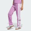 ADIDAS ORIGINALS Pantaloni 'Adibreak'  mov prună / alb