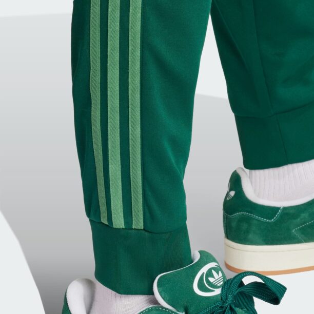 Preţ ADIDAS ORIGINALS Pantaloni 'Adicolor Classics SST'  verde kiwi / verde închis