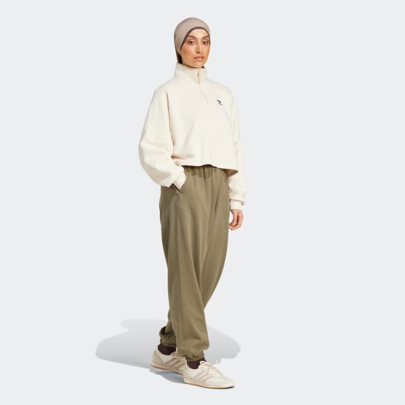 Preţ ADIDAS ORIGINALS Pantaloni 'Ess Byfr'  kaki / alb