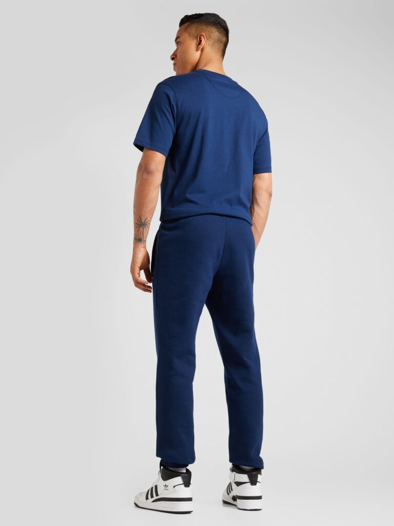 ADIDAS ORIGINALS Pantaloni 'Essential'  albastru închis / alb preţ