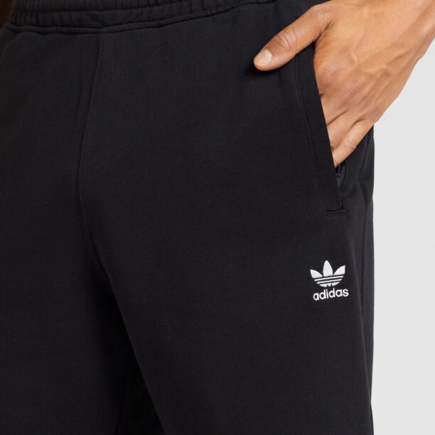 ADIDAS ORIGINALS Pantaloni 'Essentials'  negru / alb preţ