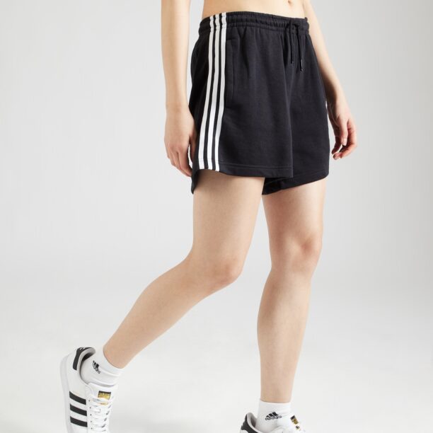 ADIDAS ORIGINALS Pantaloni  negru / alb murdar