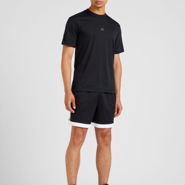 ADIDAS ORIGINALS Pantaloni sport 'Mock Eyelet'  negru / alb preţ