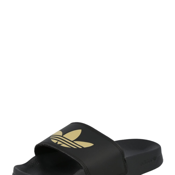 ADIDAS ORIGINALS Saboți 'Adilette Lite'  auriu / negru