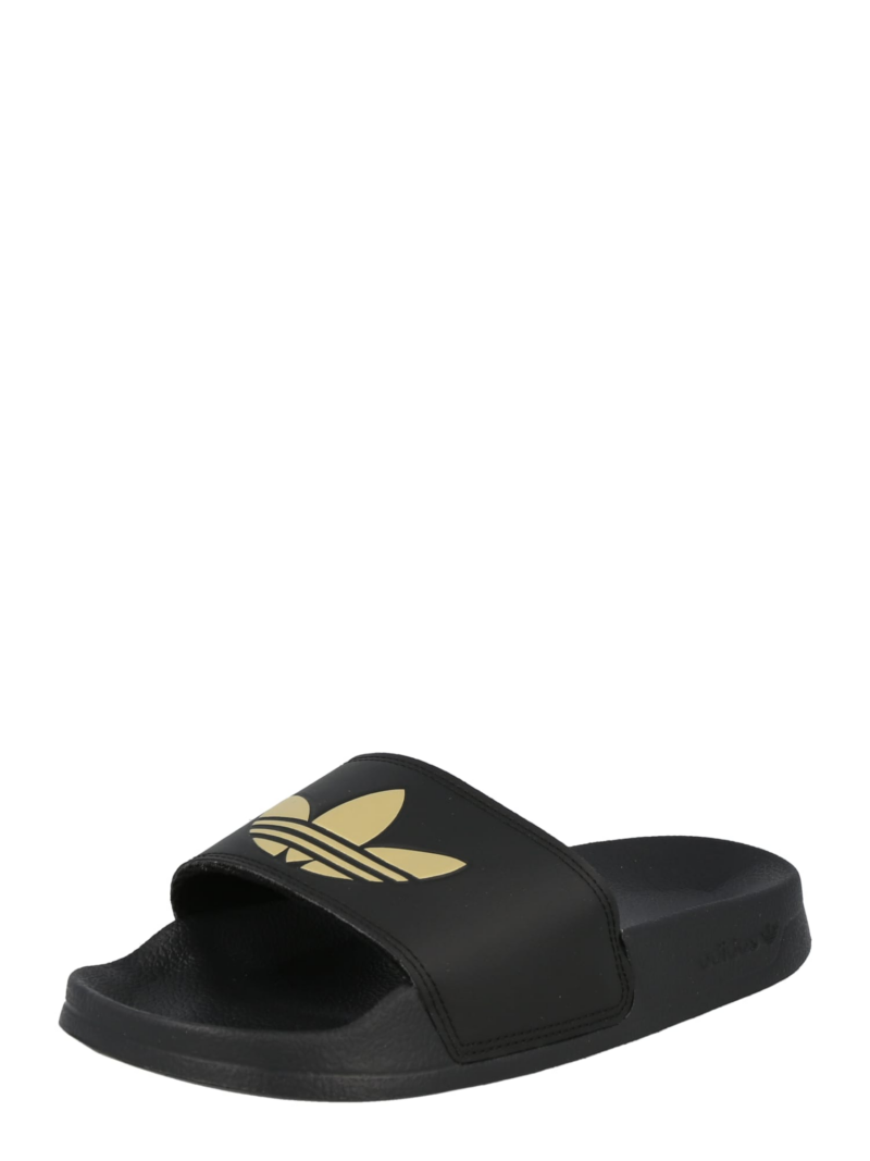 ADIDAS ORIGINALS Saboți 'Adilette Lite'  auriu / negru