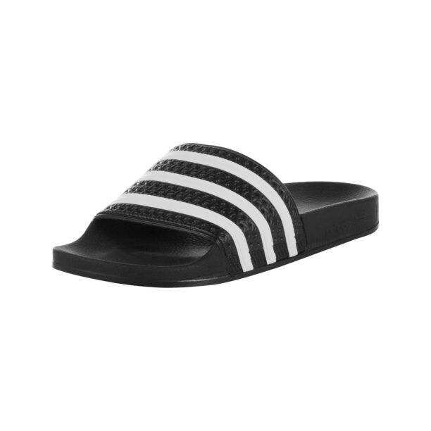 ADIDAS ORIGINALS Saboți 'Adilette'  negru / alb